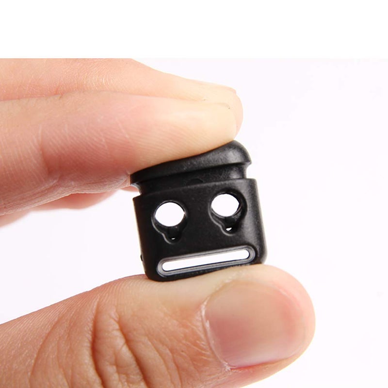 Wixine 20Pcs Shoe Lace Shoelace Buckle Rope Clamp Cord Lock Stopper Run Sports Clips - Image 5